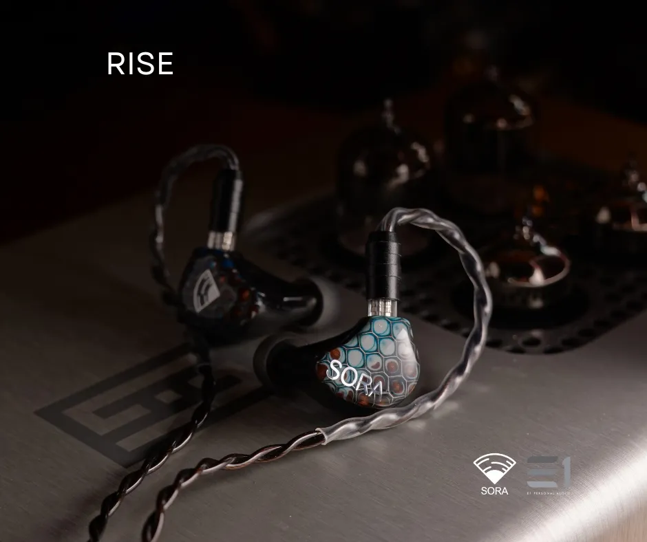 Sora Rise Hybrid (1DD 1BA) Universal-fit In-ear Monitors