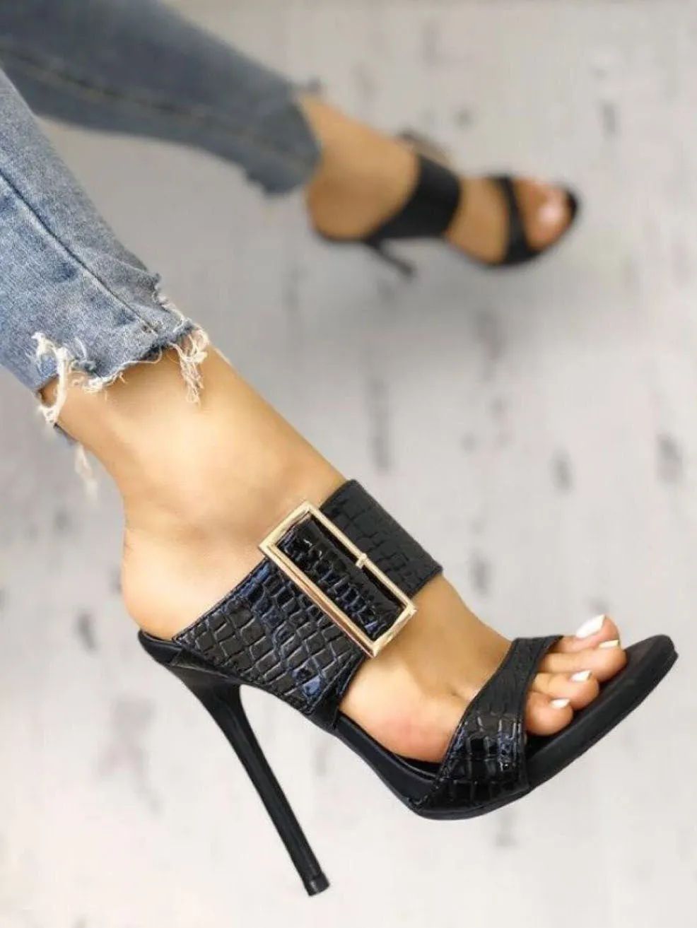 Stunning high heel sandal - Holly - Two Strap