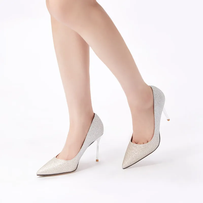 Thin Heel Shallow Dress Pumps