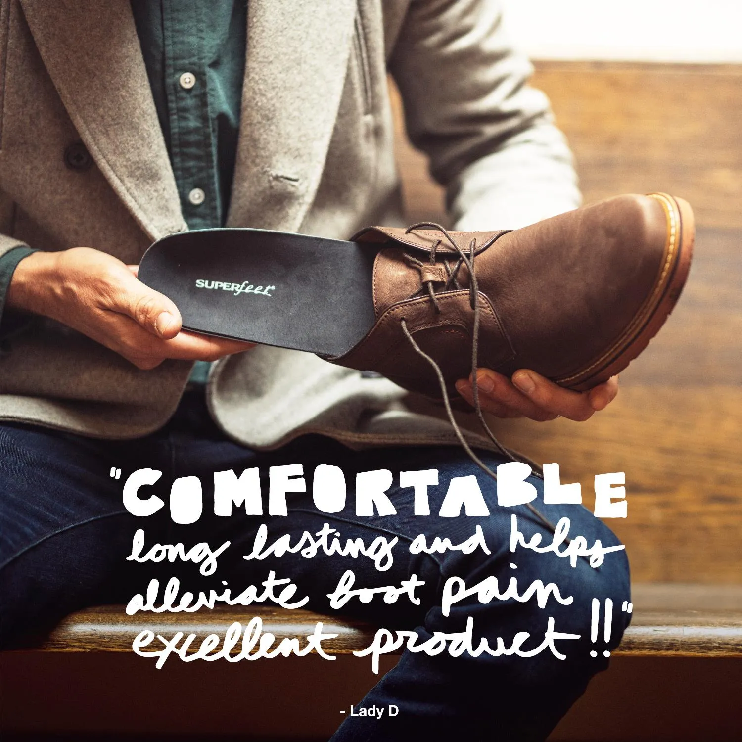 Unisex Superfeet Casual Support Insoles