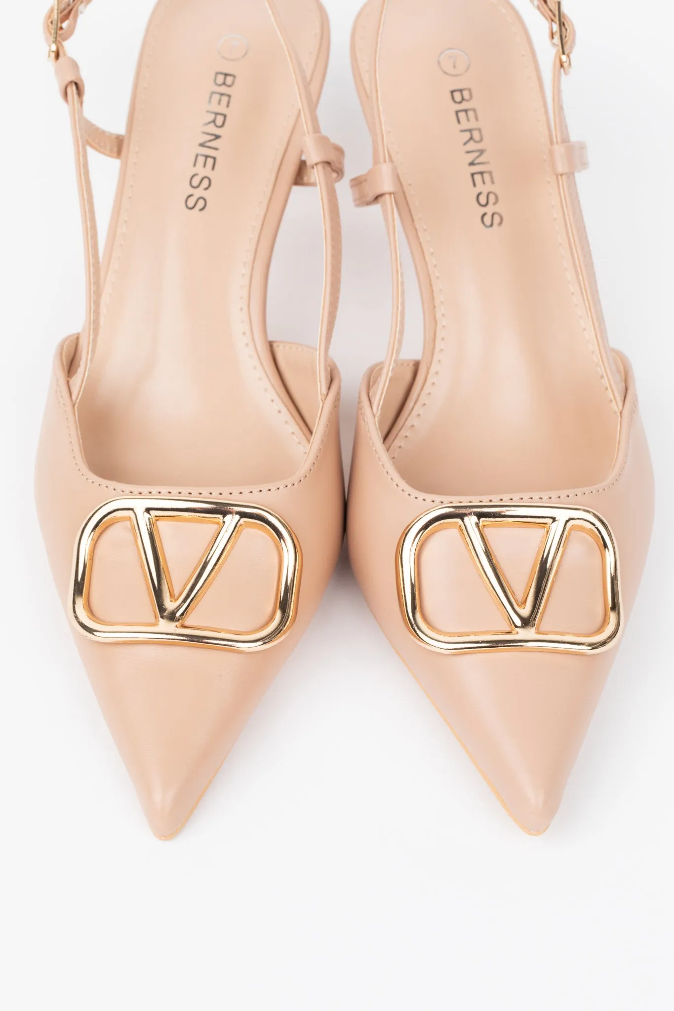 Valerie Heels- Beige