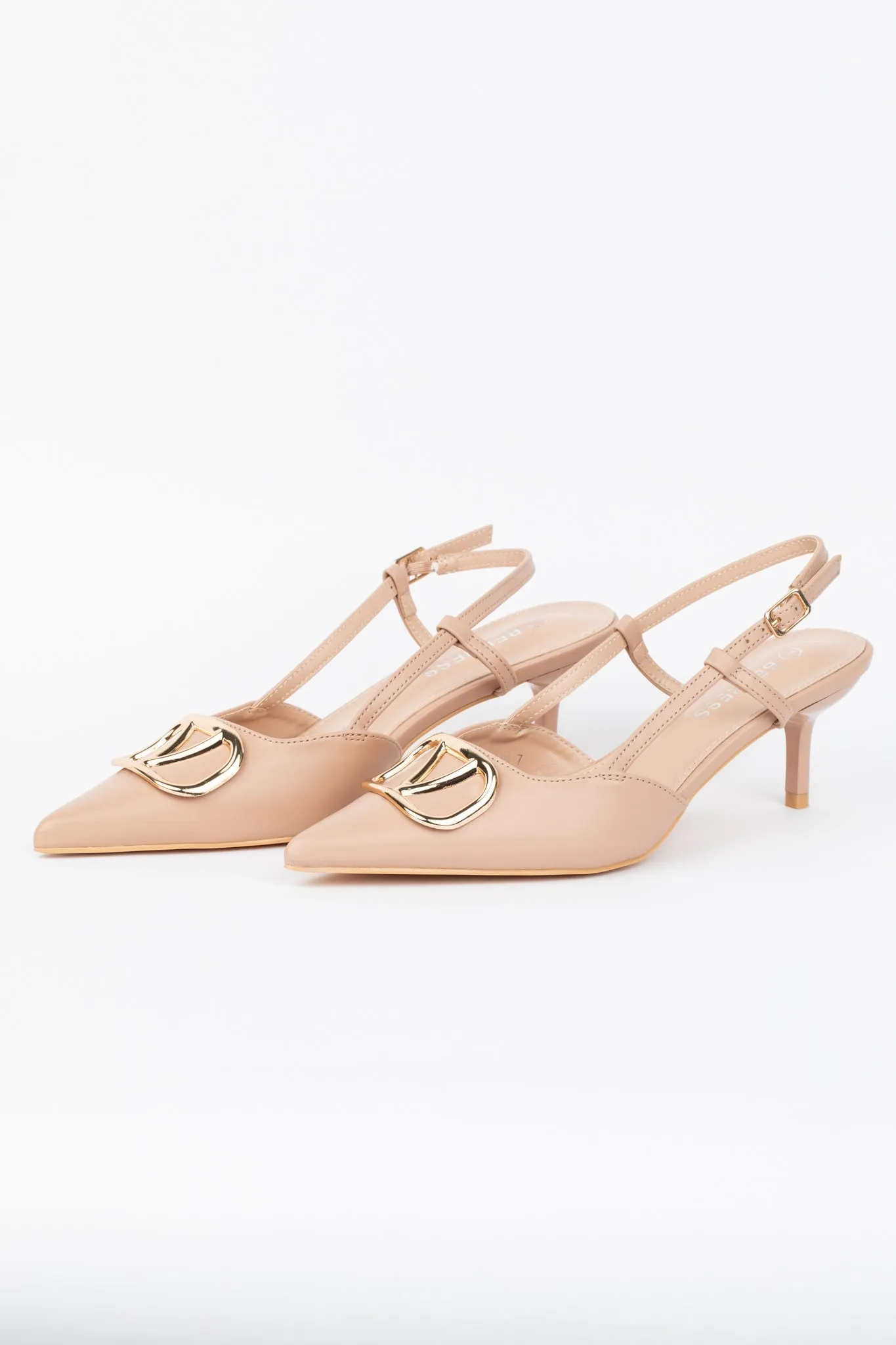 Valerie Heels- Beige