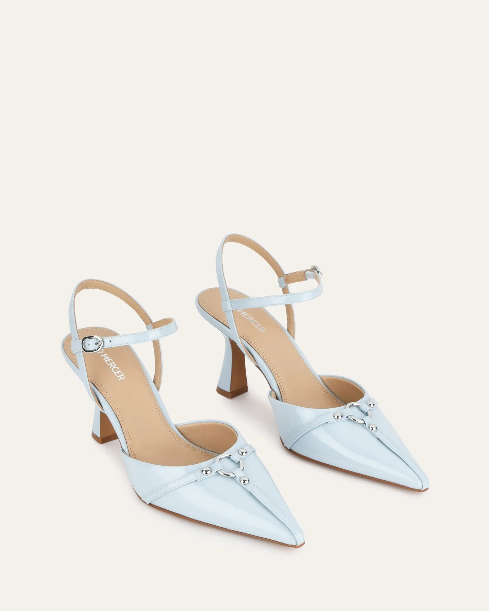 YURI HIGH HEELS SKY BLUE PATENT