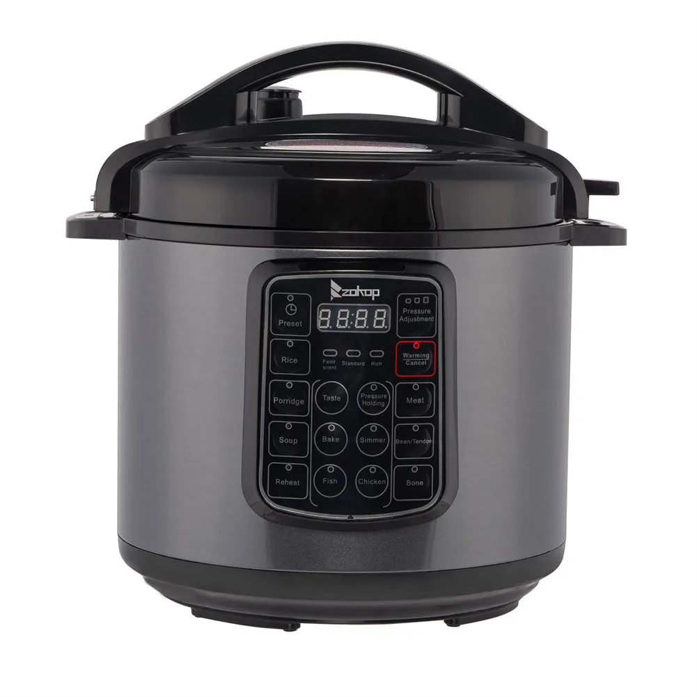 ZOKOP 13-in-1 Electric Pressure Cooker Pot Multi-Functional Push-button